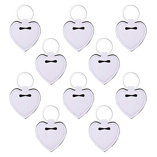 White-heart Shape (10 Pcs)