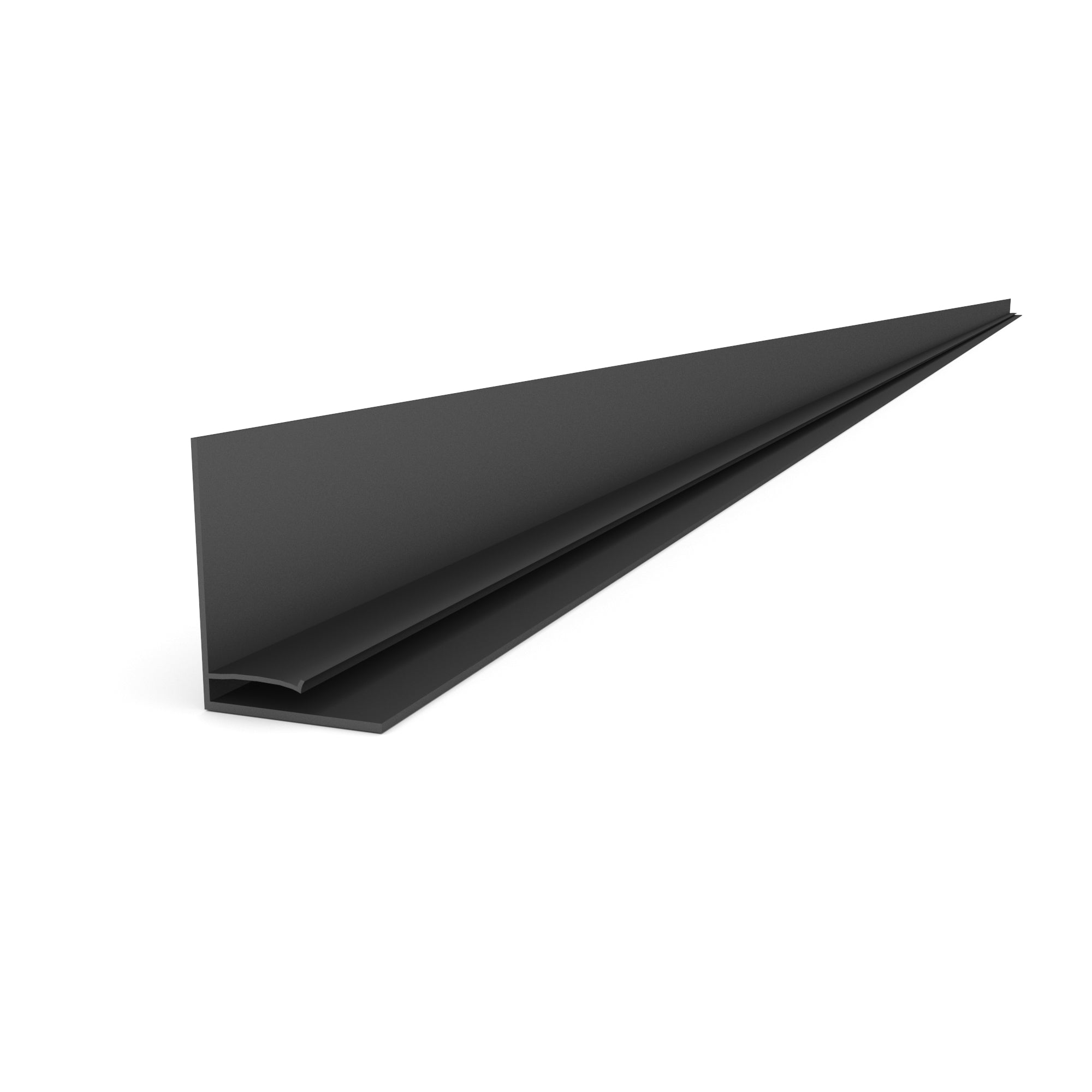 48.5 Inch PVC L Trim Molding - Flexible and Durable for DIY Home Improvement, Wall Edging, and Corner Protection (White) - Perfect for Baseboards, Cabinets, and Furniture Edge Guarding