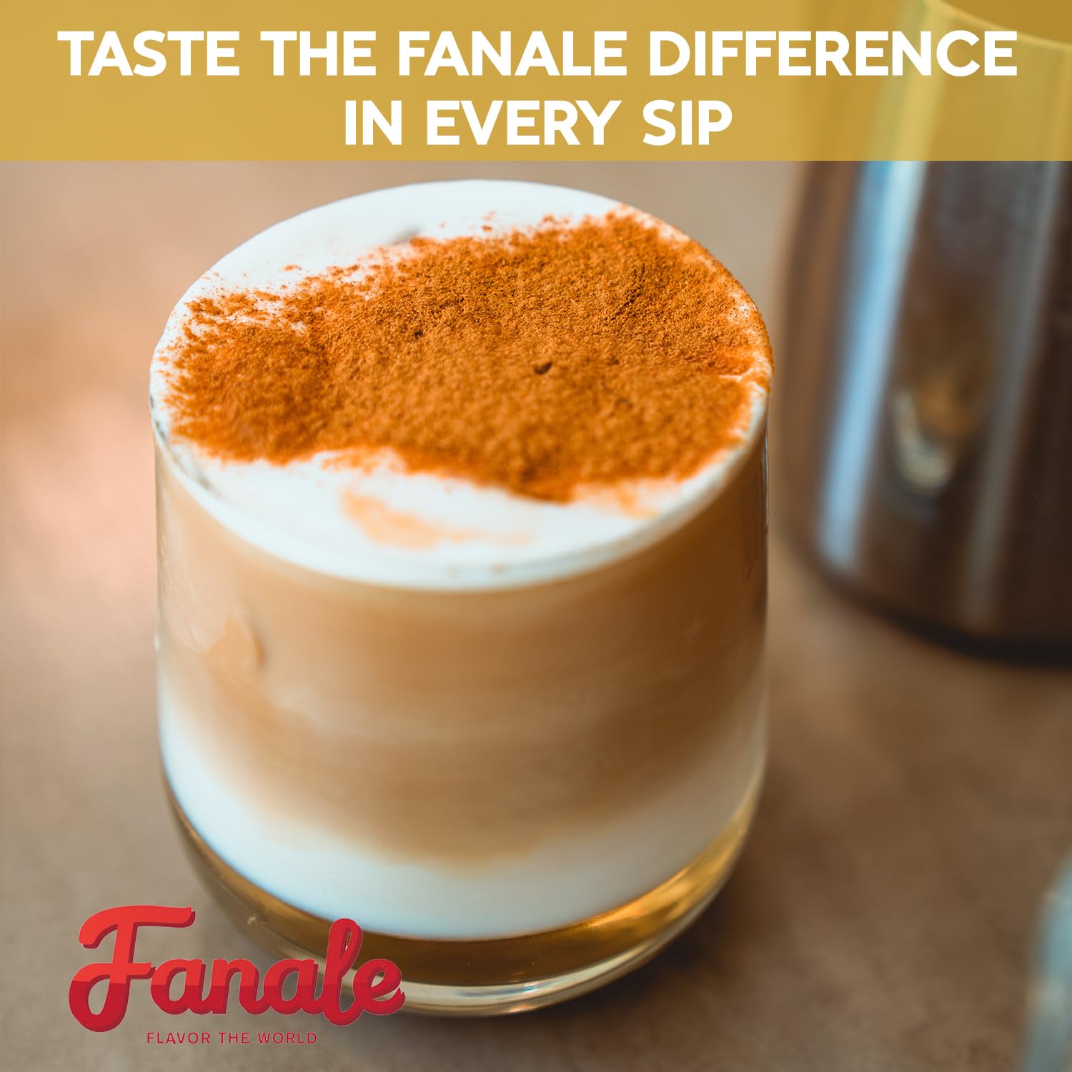 Premium Tiramisu Flavor Powder for Bubble Tea & Baking - 2.2lb (1kg) | Ideal for Smoothies, Desserts & Coffee Drinks | Fanale PWD281 | Great for Cafes, Home Baking & DIY Beverages