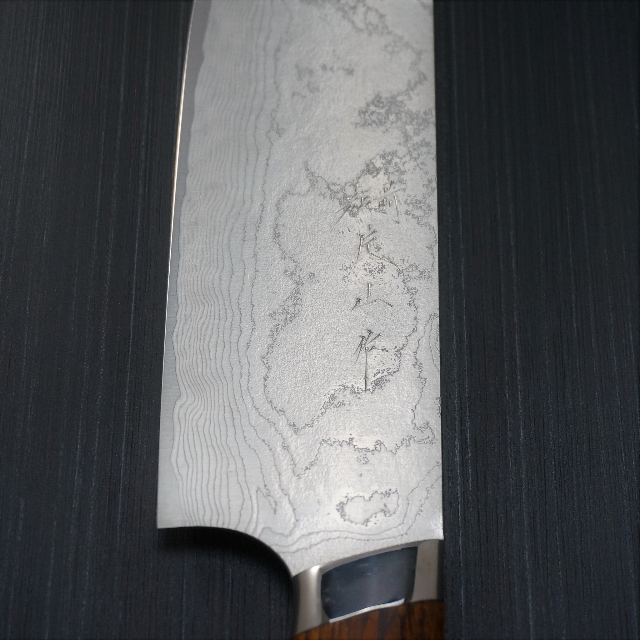 Premium Yuta Katayama Super Gold 2 Damascus Suminagashi Nakiri Knife 160mm - Japanese Ironwood Handle - Professional Chef Knife for Slicing Vegetables, Fruits & Herbs - Perfect for Home Cooks & Sushi Chefs