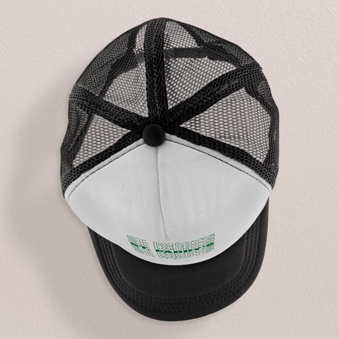 St. Patrick's Day Party Hats - Set of 4 Lucky Snapback Trucker Hats with Irish Word Art | Perfect for St. Paddy's Day Celebrations, Parades & Themed Parties