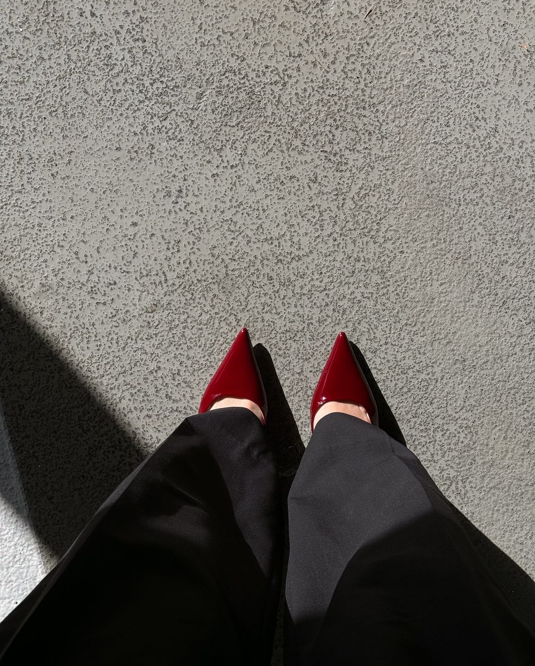 York Women's Slingback Heels - Wine Red Patent Leather Pumps for Work, Party & Special Occasions