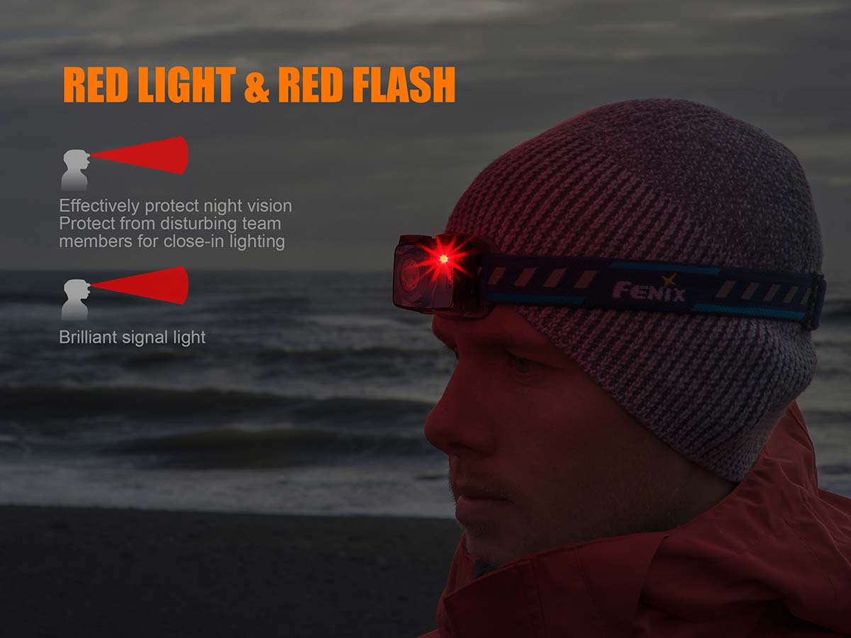 Fenix HL32R USB Rechargeable Headlamp - 900 Lumens, Waterproof Headlight for Camping, Hiking, Running & Outdoor Adventures (Discontinued Model)