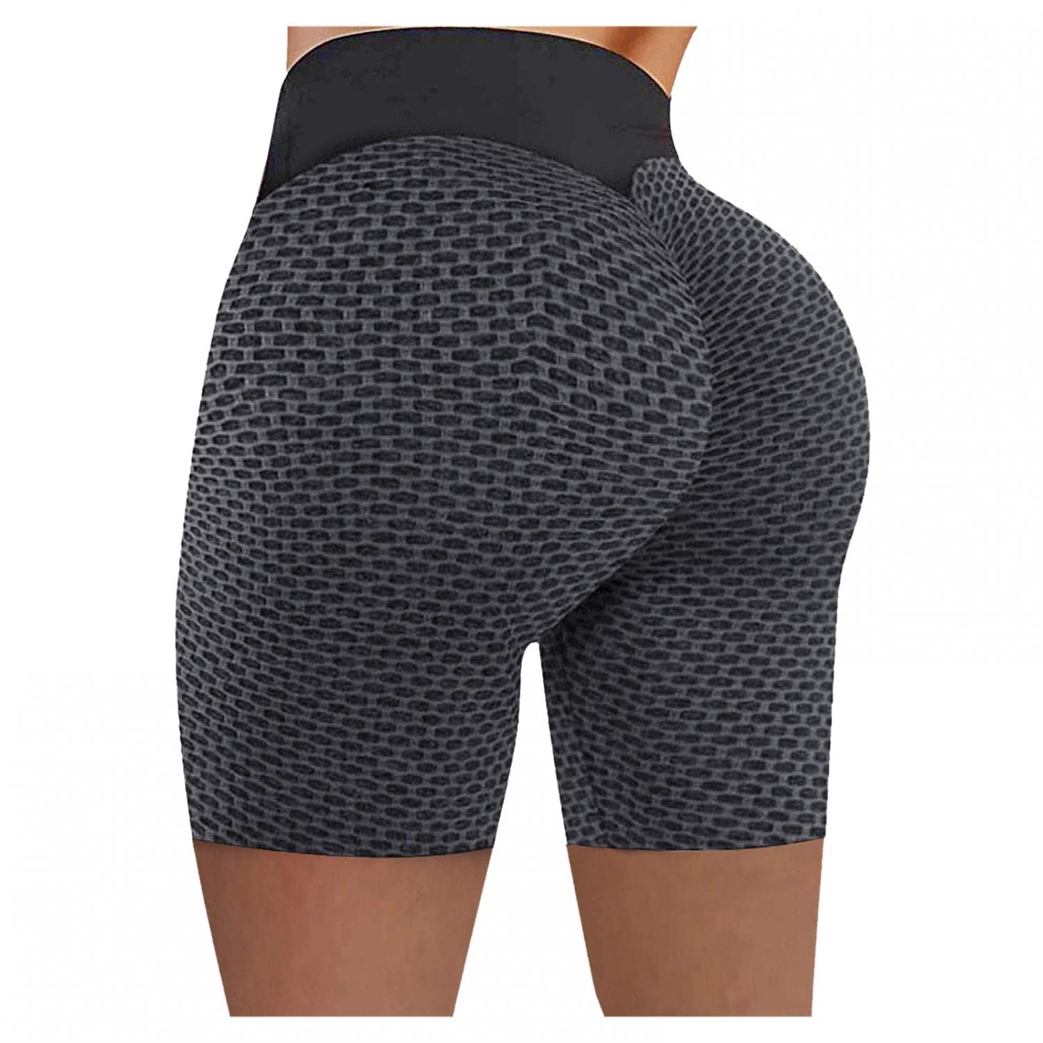 Women's High Waisted Yoga Shorts - Butt Lifting & Tummy Control Workout Leggings for Running, Exercise & Gym - Perfect for Yoga, Pilates & Active Lifestyle