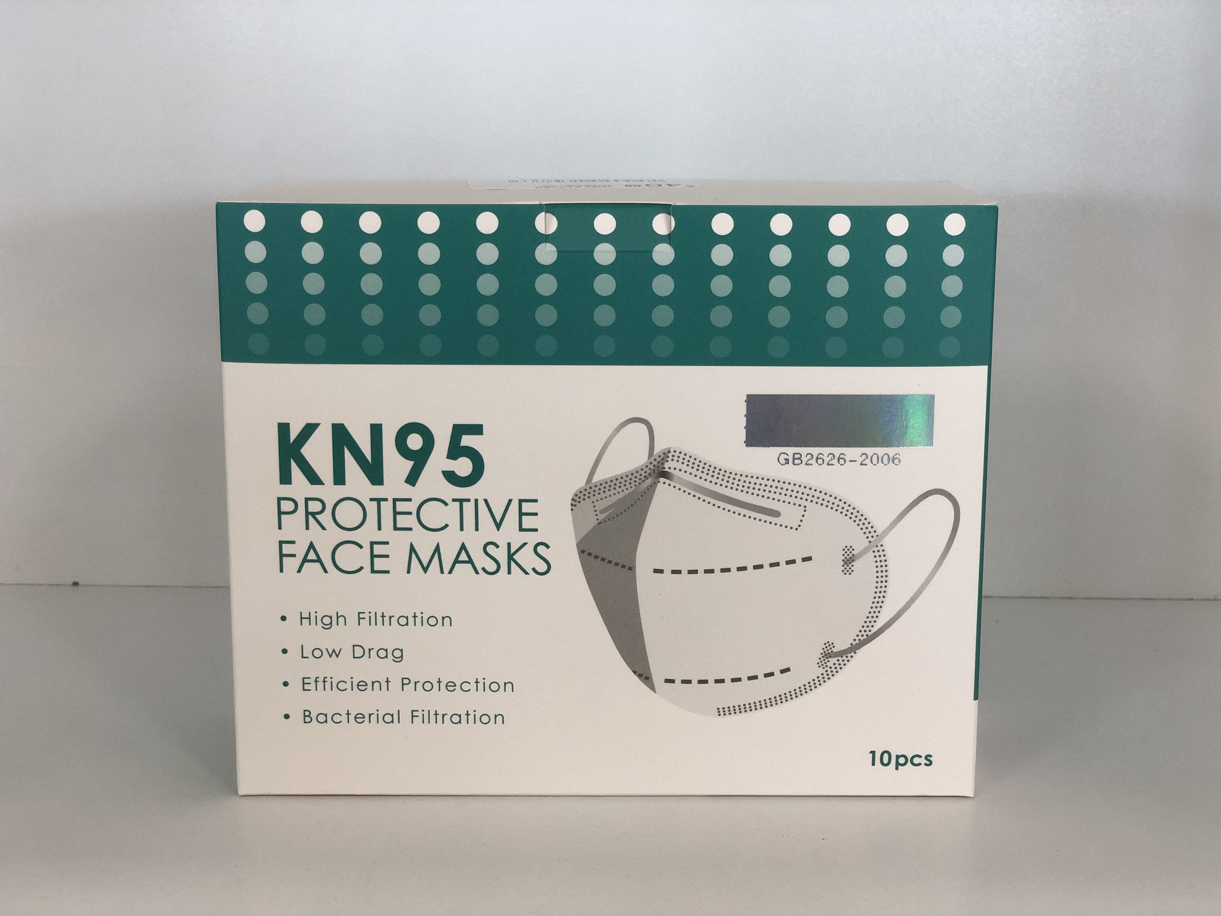 KN95 Face Mask 5-Layer Protective Respirator - Comfortable & Breathable for Daily Use, Work, and Travel