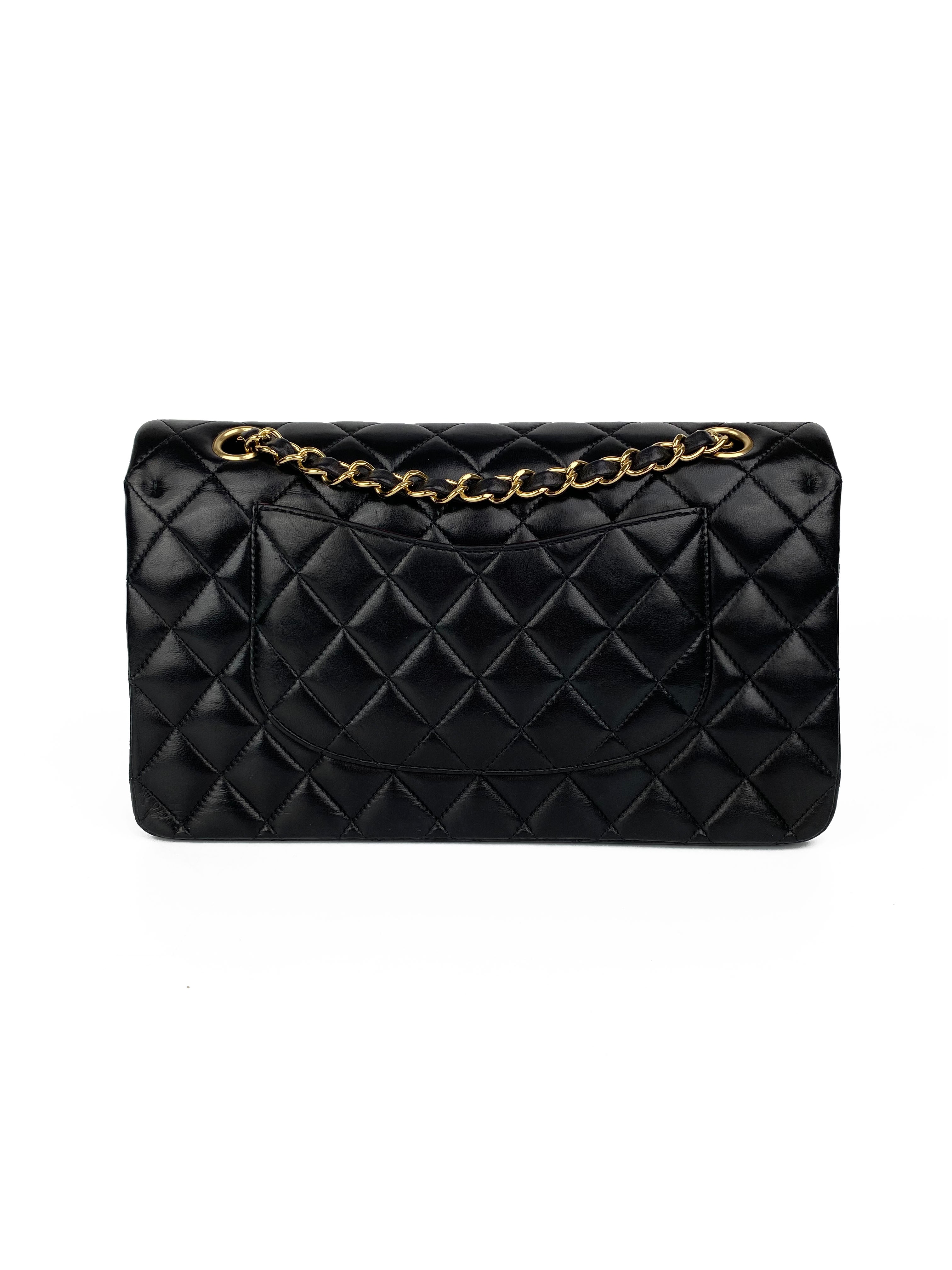 Chanel Black Medium Quilted Classic Flap Bag - Luxury Designer Handbag for Women | Perfect for Evening Events, Date Nights & Special Occasions