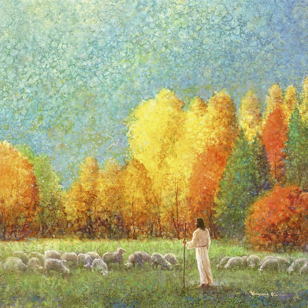 Changing Seasons Gallery Wrap Canvas Art - Stunning Seasonal Landscape Wall Decor for Living Room, Bedroom & Office