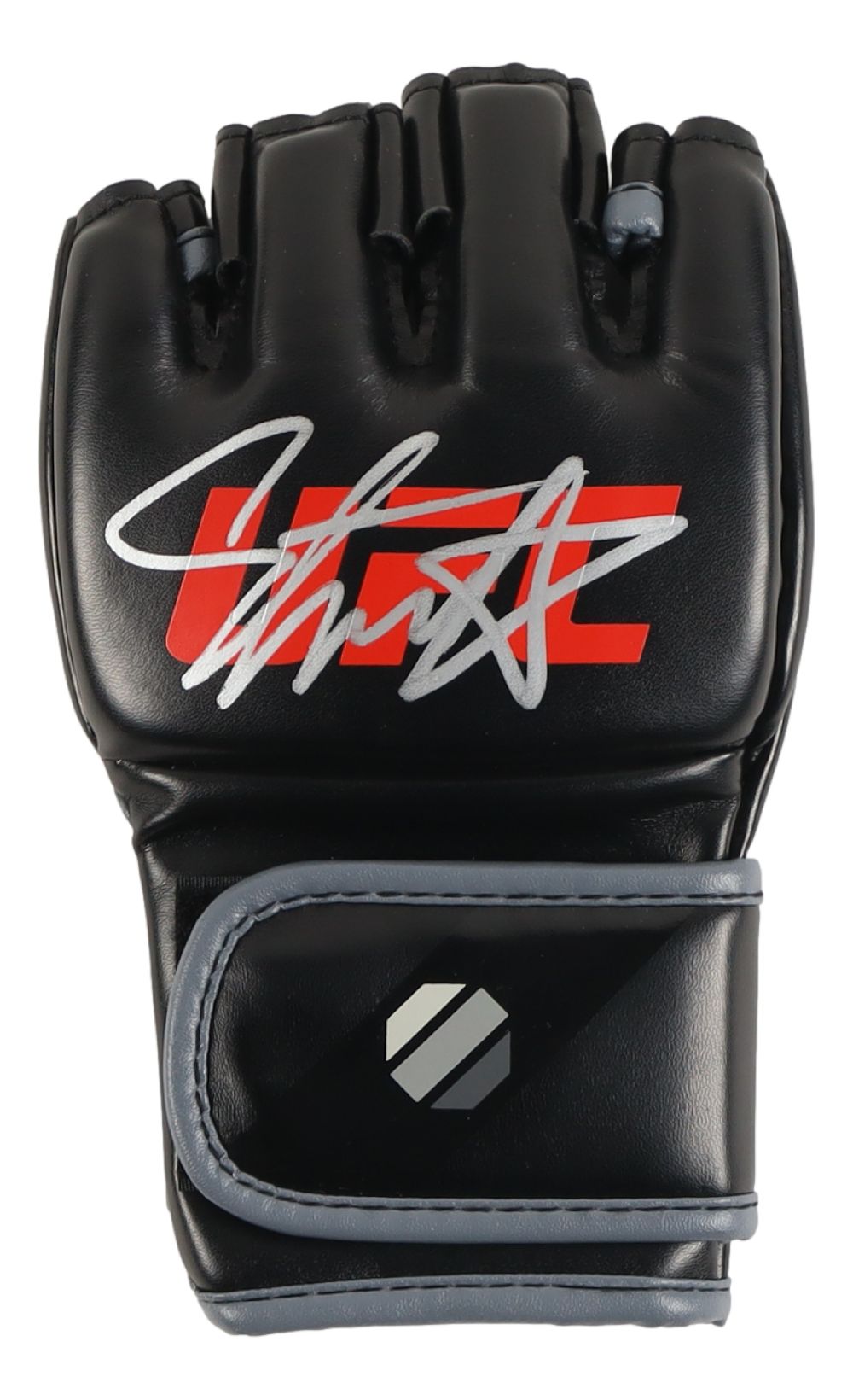 Authentic Israel Adesanya Signed UFC Fight Gloves - Limited Edition Collectible for MMA Fans, Sports Memorabilia & Home Decor Display