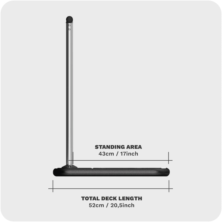 Indo 670 Tramp Scooter - Black | High-Performance Freestyle Scooter for Kids & Adults | Perfect for Street Tricks, Park Riding & Commuting