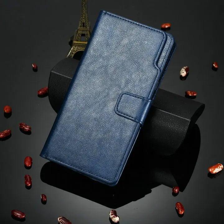 Samsung Galaxy S24 Plus Flip Wallet Case - Genuine Leather Book Style Cover with Card Slots & Stand Function for Daily Use & Travel