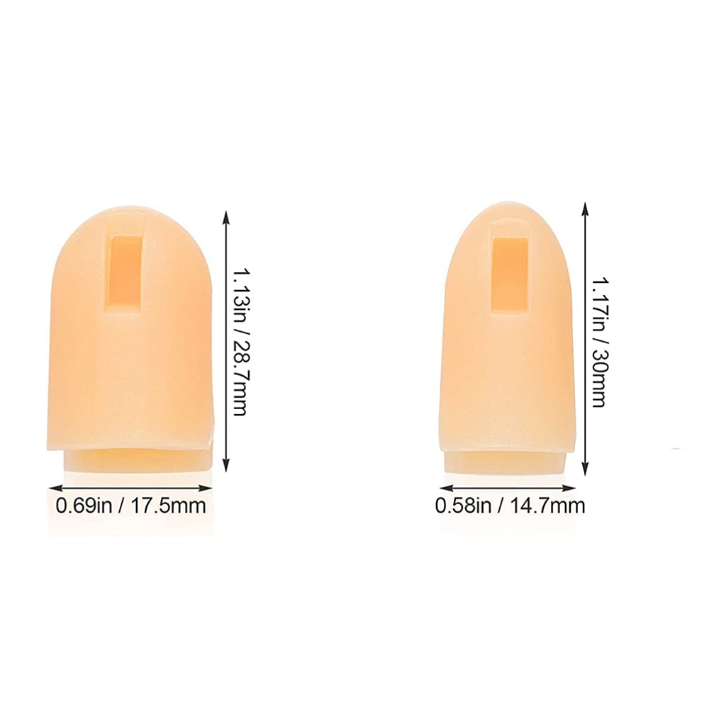 Lurrose 10Pcs Fake Nail Practice Gloves - Artificial Finger Replacement for Nail Training, Mannequin Hand Parts & Nail Art Supplies | Perfect for Nail Salon Practice, DIY Nail Art & Beauty School Training