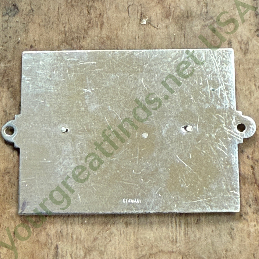 Vintage German Car Radiator Badge - Classic Auto Emblem for Travel Protection | Perfect for Car Enthusiasts, Road Trips & Vintage Vehicle Restoration Projects