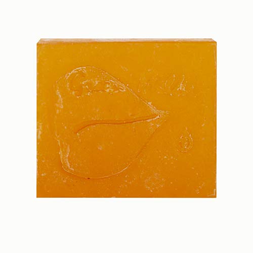 Organic Green Milk Saffron Handmade Soap Bar for Glowing Skin - Perfect for Spa, Gift & Daily Luxury Bathing