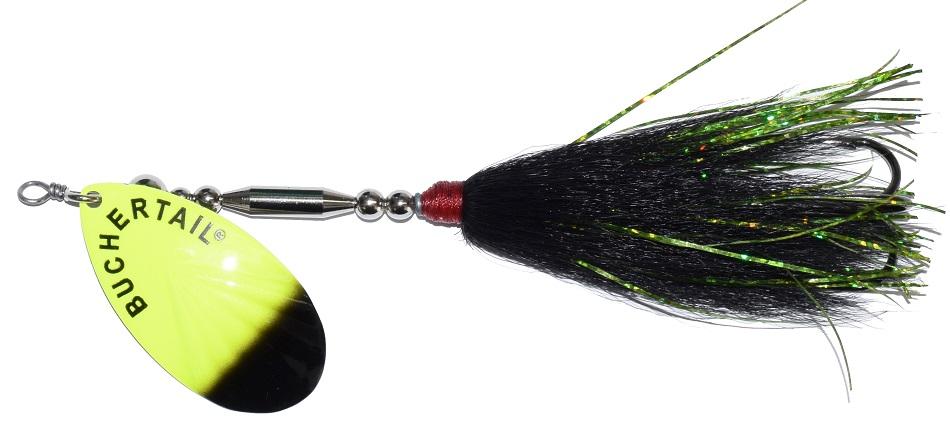 Buchertail Tin Buck Bucktail - Premium Fishing Lure for Bass, Trout & Walleye | Perfect for Freshwater & Saltwater Angling