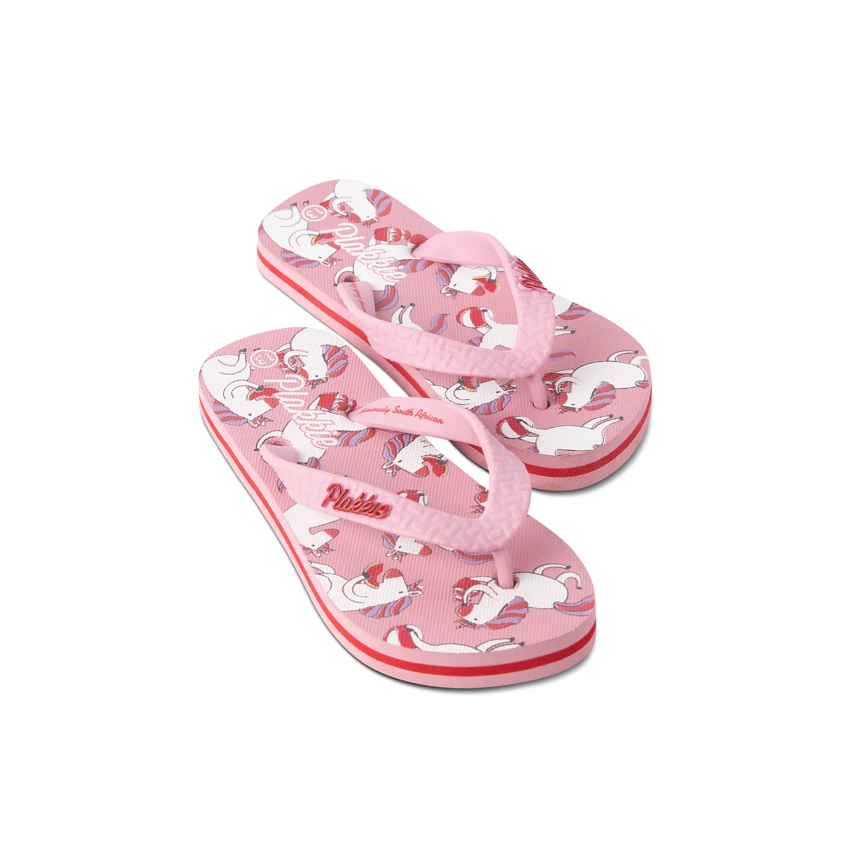 Plakkie Kids Unicorn Slippers - Pink Fuzzy House Shoes for Girls, Soft & Comfortable Indoor/Outdoor Wear for Toddlers & Children - Perfect for Playtime, Bedtime & Lounging