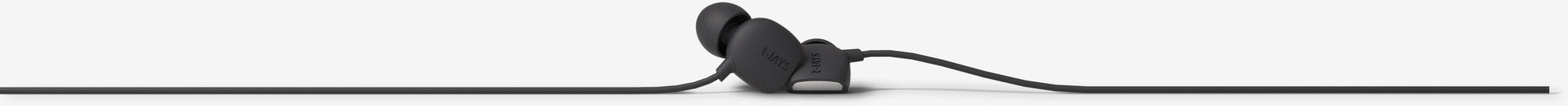 JAYS T-JAYS Four Premium In-Ear Headphones with High-Fidelity Sound - Perfect for Commuting, Workouts, and Travel