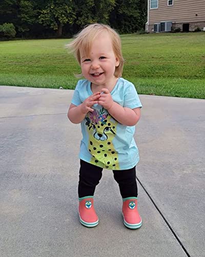 **Buoy Boots - Waterproof Toddler Rain Boots for Girls & Boys - Kids Outdoor Play, Puddle Jumping & Rainy Day Adventures**