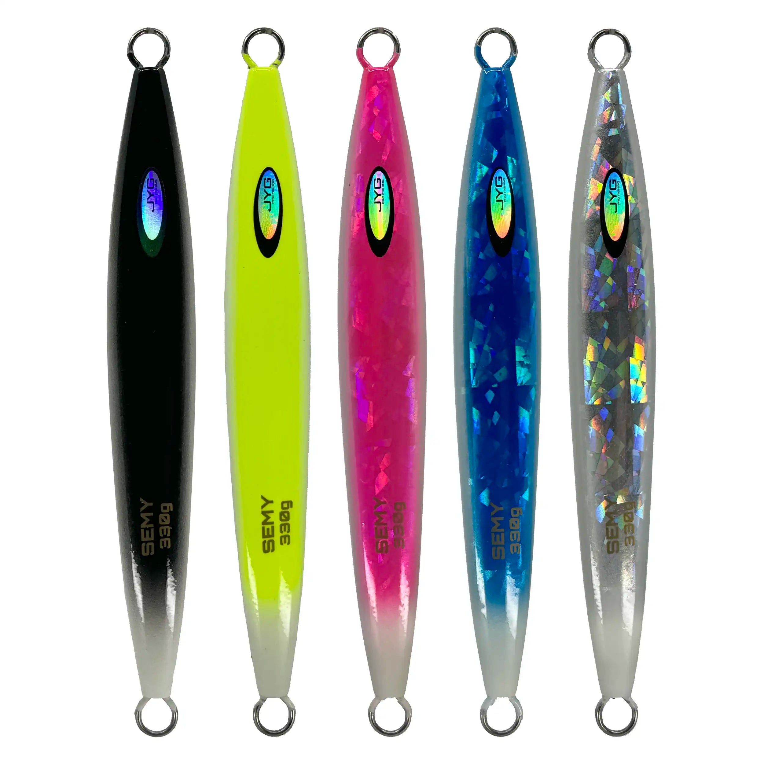 JYG Pro Semy Slow Pitch Jigs - Premium Saltwater Fishing Lures for Bass, Snapper & Grouper | Ideal for Offshore & Deep Sea Fishing Adventures