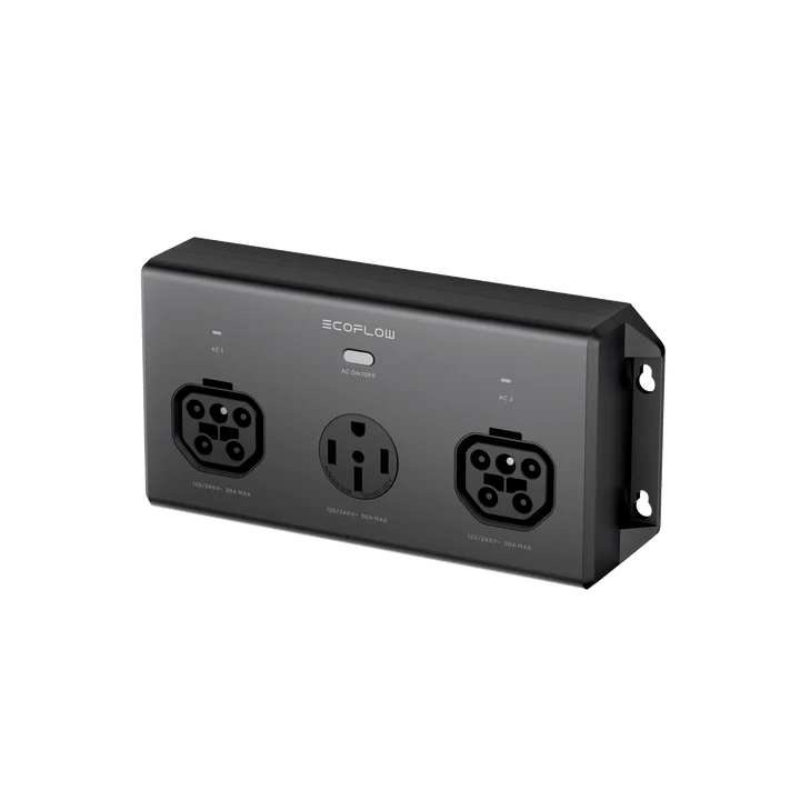 EcoFlow 50 Amp Hub for DELTA Pro Ultra - High Power Transfer Device for Solar Generators | Perfect for Home Backup, RV Power & Off-Grid Living