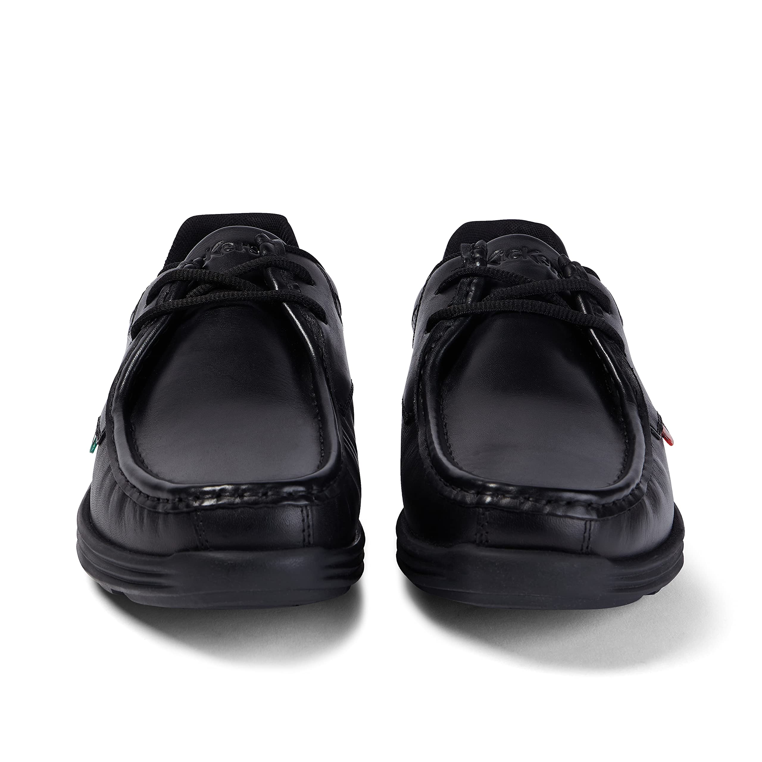 Kickers Men's Derby Leather School Shoes - Classic Formal & Casual Footwear for Work, Office, and Everyday Wear