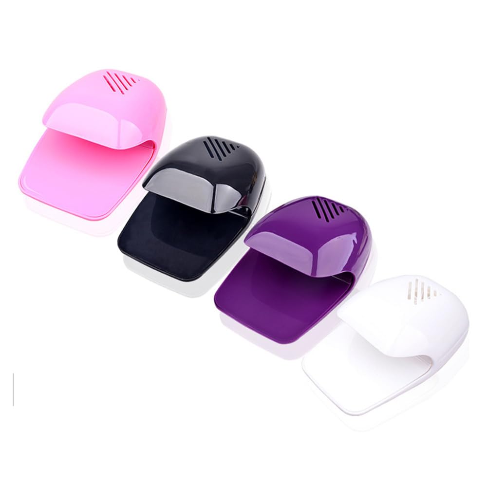Lurrose Mini Nail Dryer Fan - Portable UV-Free Nail Polish Dryer for Gel & Regular Polish - Perfect for Home Manicures, Nail Salons & Travel Nail Care