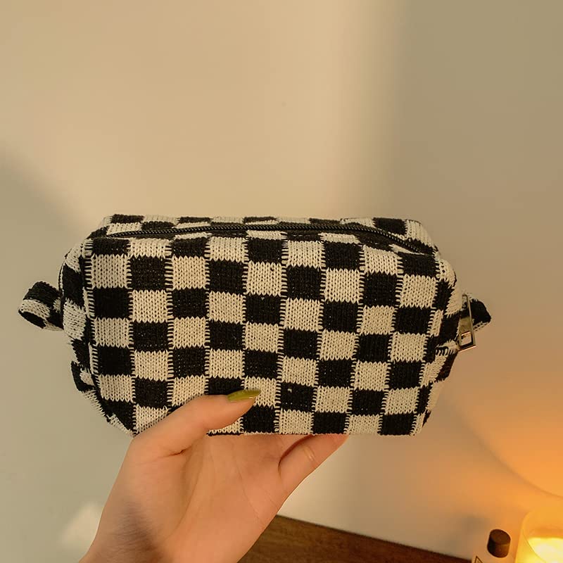 Cute Small Cosmetic Bag for Makeup | Y2K Aesthetic Makeup Pouch | Travel & Everyday Use | Perfect for Purse Organizer & Accessories