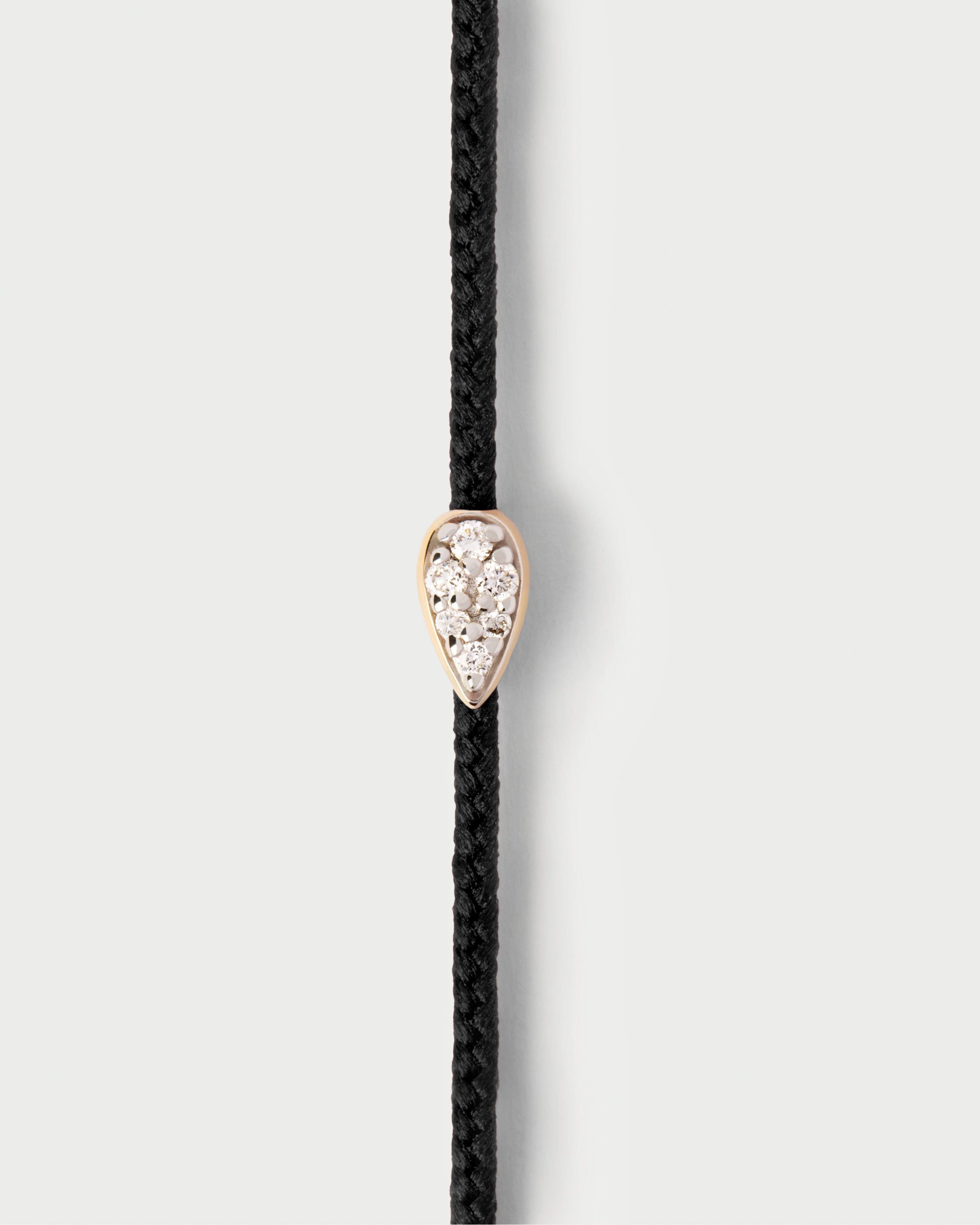 Isa Diamond Cord Bracelet - Elegant Adjustable Beaded Bracelet for Women | Perfect for Gifts, Parties & Everyday Wear