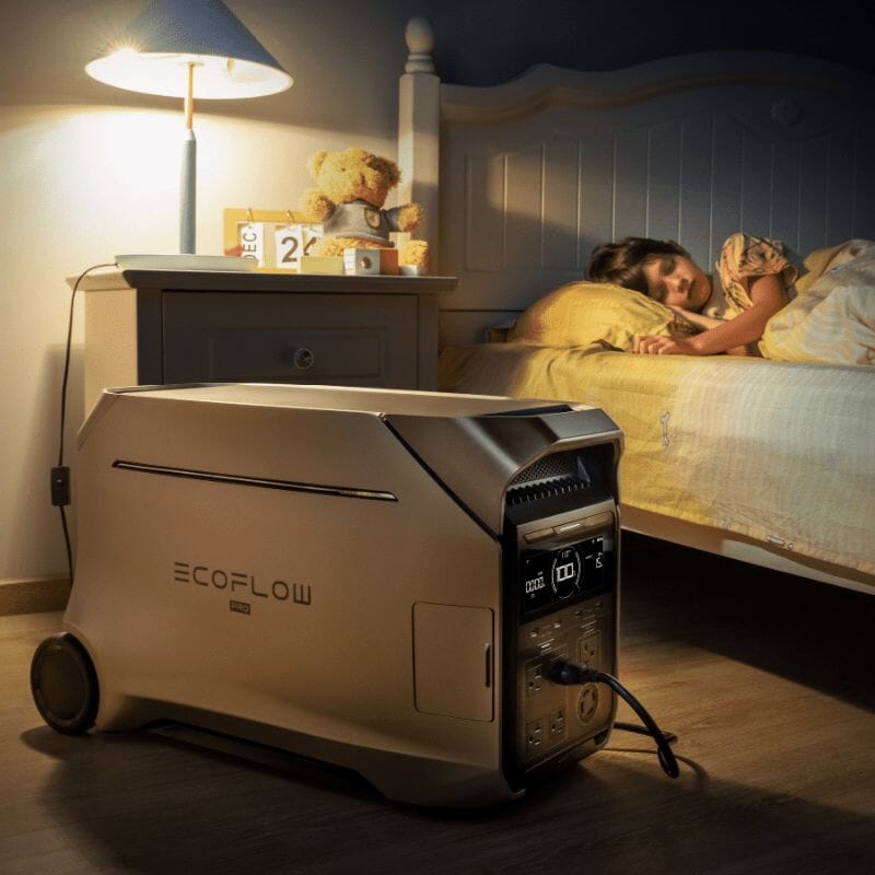 EcoFlow DELTA PRO 3 Portable Power Station 4096Wh 4000W with Solar Panel Bundle Option - 5 Year Warranty | Emergency Backup, RV Camping, Off-Grid Living & Home Power Outage Solution