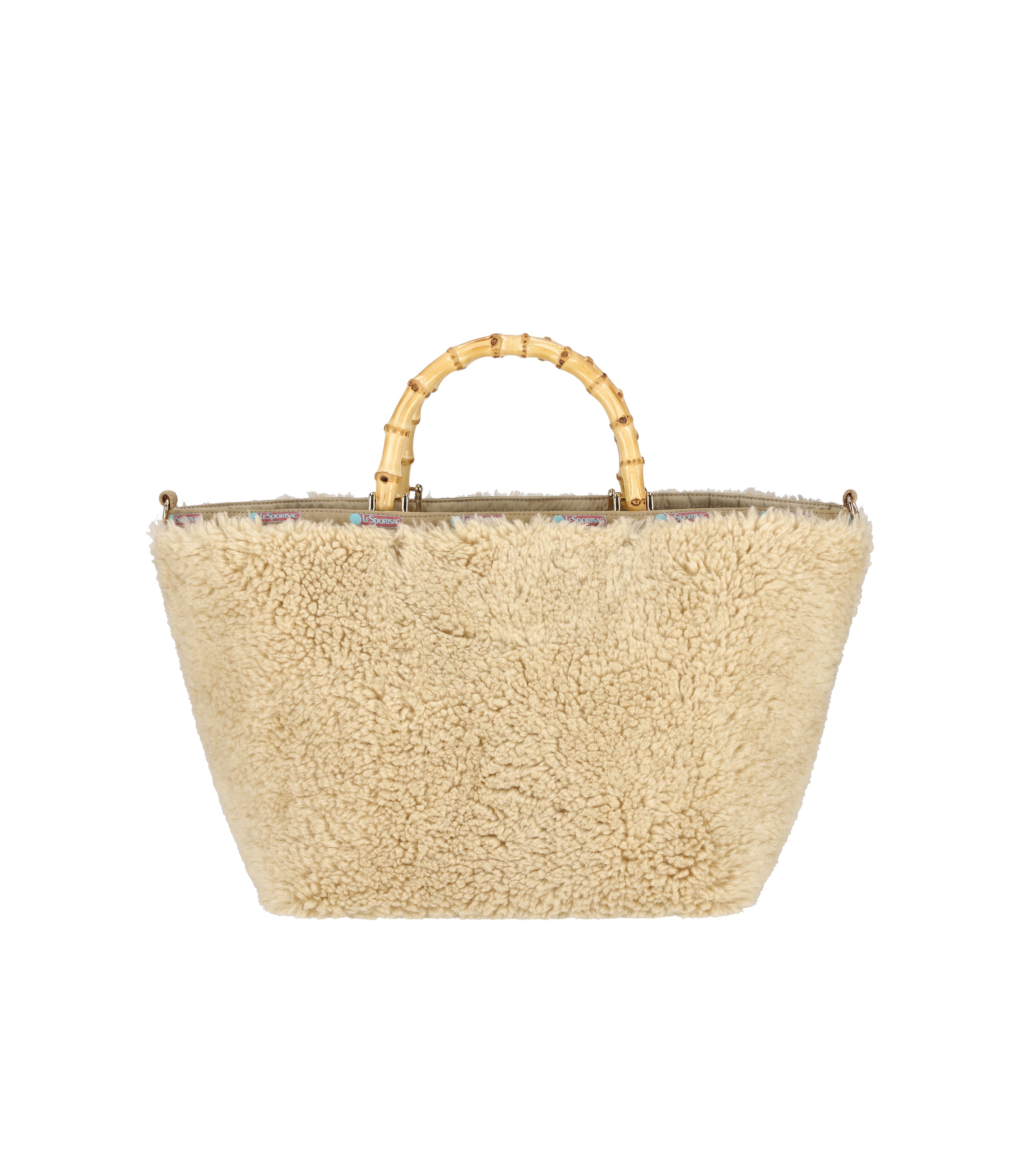 Eco-Friendly Medium Bamboo Tote Bag - Sustainable & Stylish Reusable Shopping Tote for Groceries, Beach, Work & Daily Use
