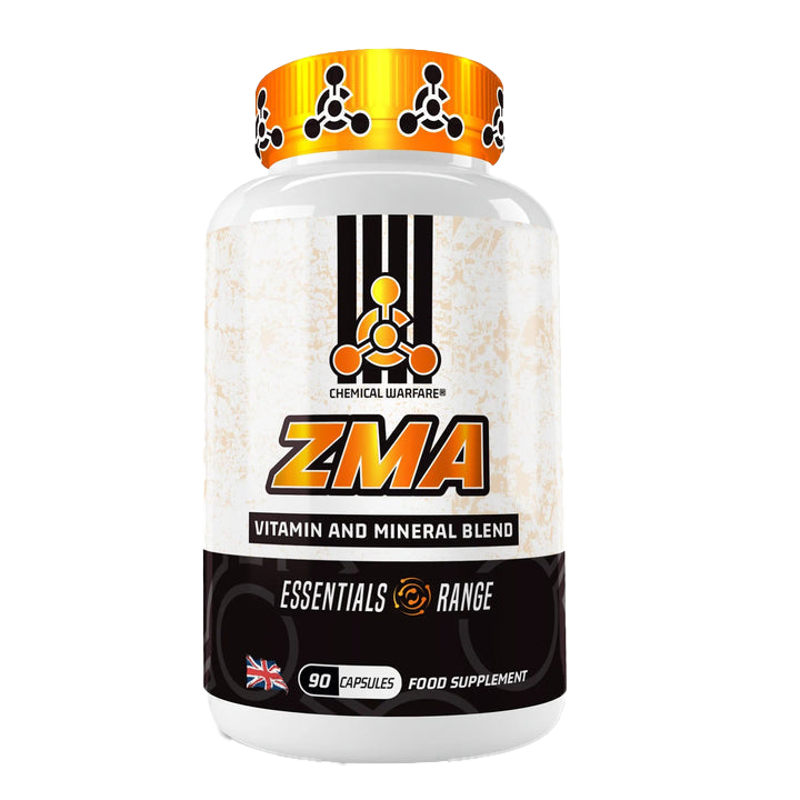 ZMA 90 Capsules - Zinc Magnesium Aspartate Supplement for Muscle Recovery & Sleep Support | Pre-Workout & Post-Workout Nutrition for Athletes & Fitness Enthusiasts
