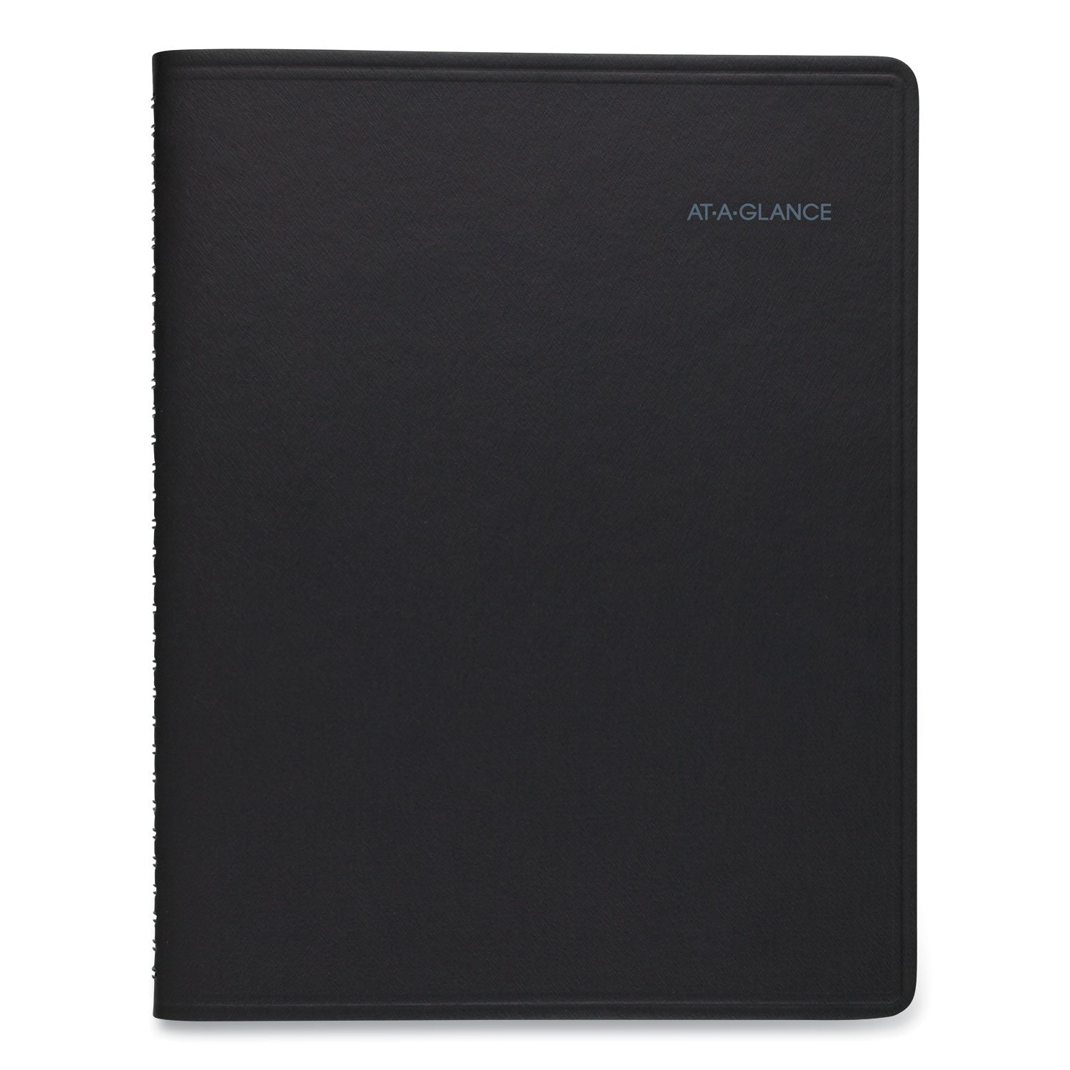 AT A GLANCE® QuickNotes Monthly Planner 2025 - 11 x 8.25 Inches, Black Cover, 12-Month (January to December) - Perfect for Office, School & Personal Organization