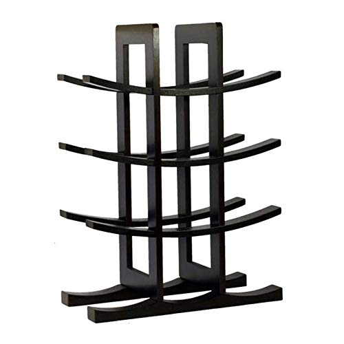 Premium 12-Bottle Bamboo Wine Rack - Natural Solid Wood Tabletop Wine Storage Holder for Kitchen, Bar & Dining Room - Elegant Wine Bottle Organizer & Display Stand for Home Entertaining & Gifts