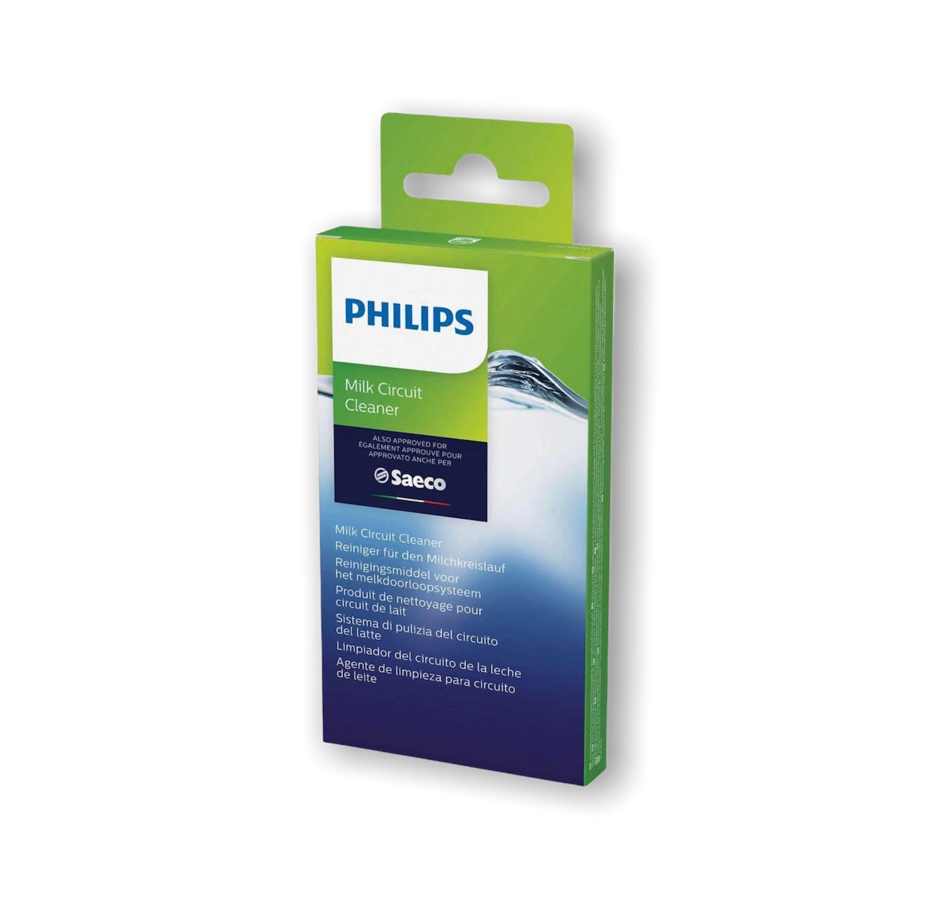 Philips Saeco Milk Circuit Cleaner - Professional Espresso Machine Descaler for Coffee Makers - Perfect for Home & Cafe Use