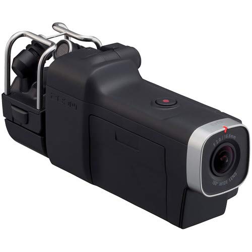 Zoom Q8 Handy Video Recorder - 4K HD Video Camera with 4-Track Audio Recording, 32GB SD Card & Tripod Included | Perfect for Vlogging, Live Performances & Content Creation