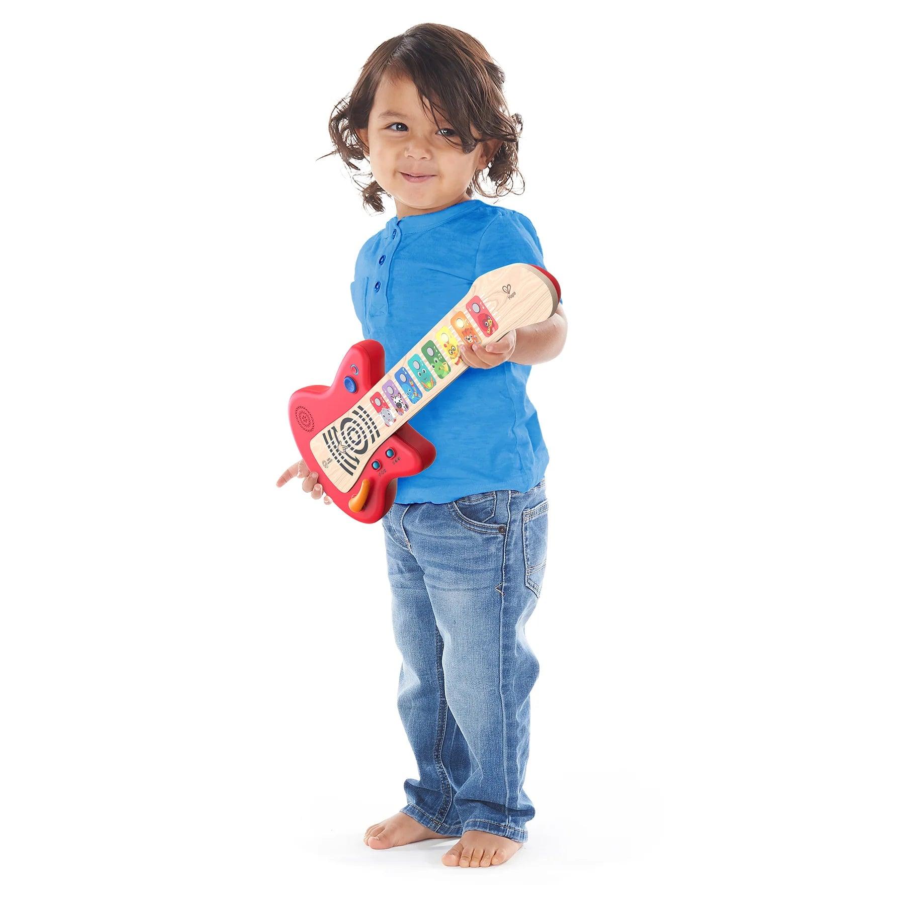 Hape & Baby Einstein Together in Tune Guitar™ - Interactive Musical Toy for Toddlers & Kids - Connected Magic Touch™ Technology - Perfect for Early Learning, Playtime & Music Development