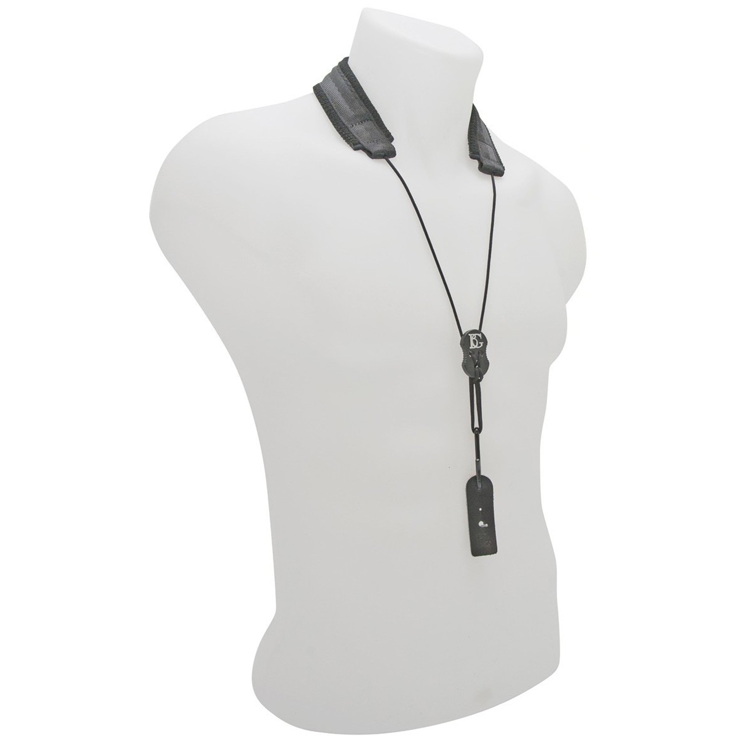 Premium BG Bb Clarinet Nylon Strap - Elastic & Adjustable with 2 LP Connectors for Secure Hold - Perfect for School Bands, Orchestras & Professional Performances