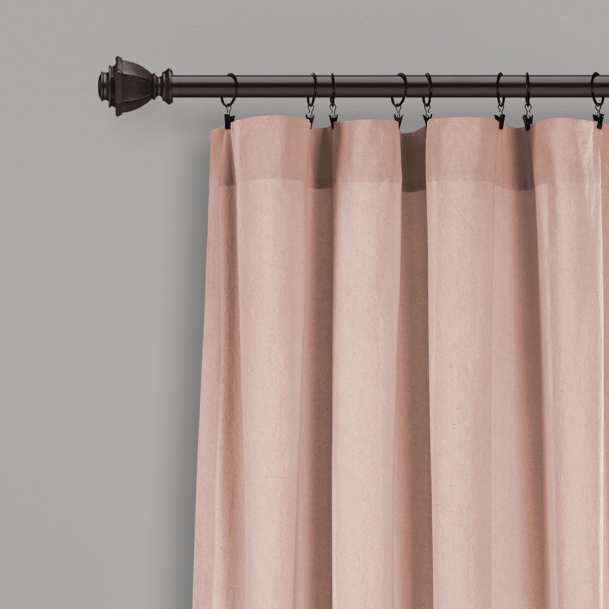 Soft Chenille Chevron Window Curtain Panel Set - Blackout Thermal Insulated Drapes for Living Room & Bedroom