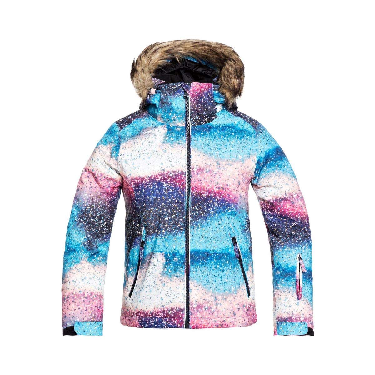 Roxy Girls American Pie Jacket for Teens - Stylish & Warm Winter Coat for School, Outdoor Activities & Casual Wear