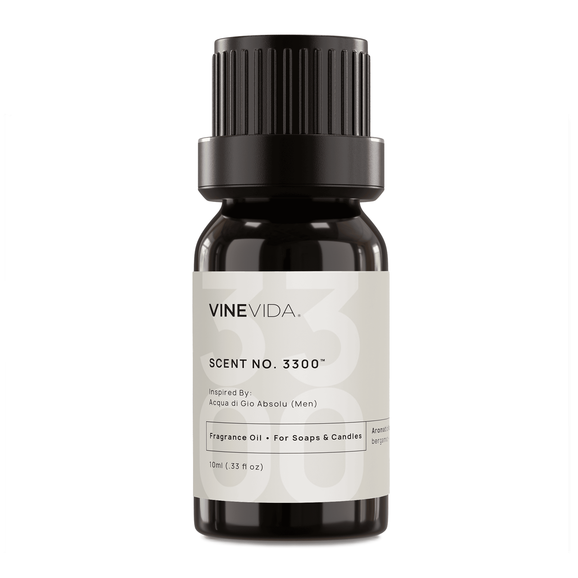 NO. 3300 Fragrance Oil for Soaps & Candles - Acqua Di Gio by Giorgio Armani Inspired Scent | Perfect for DIY Home Fragrance, Aromatherapy, and Gift Making