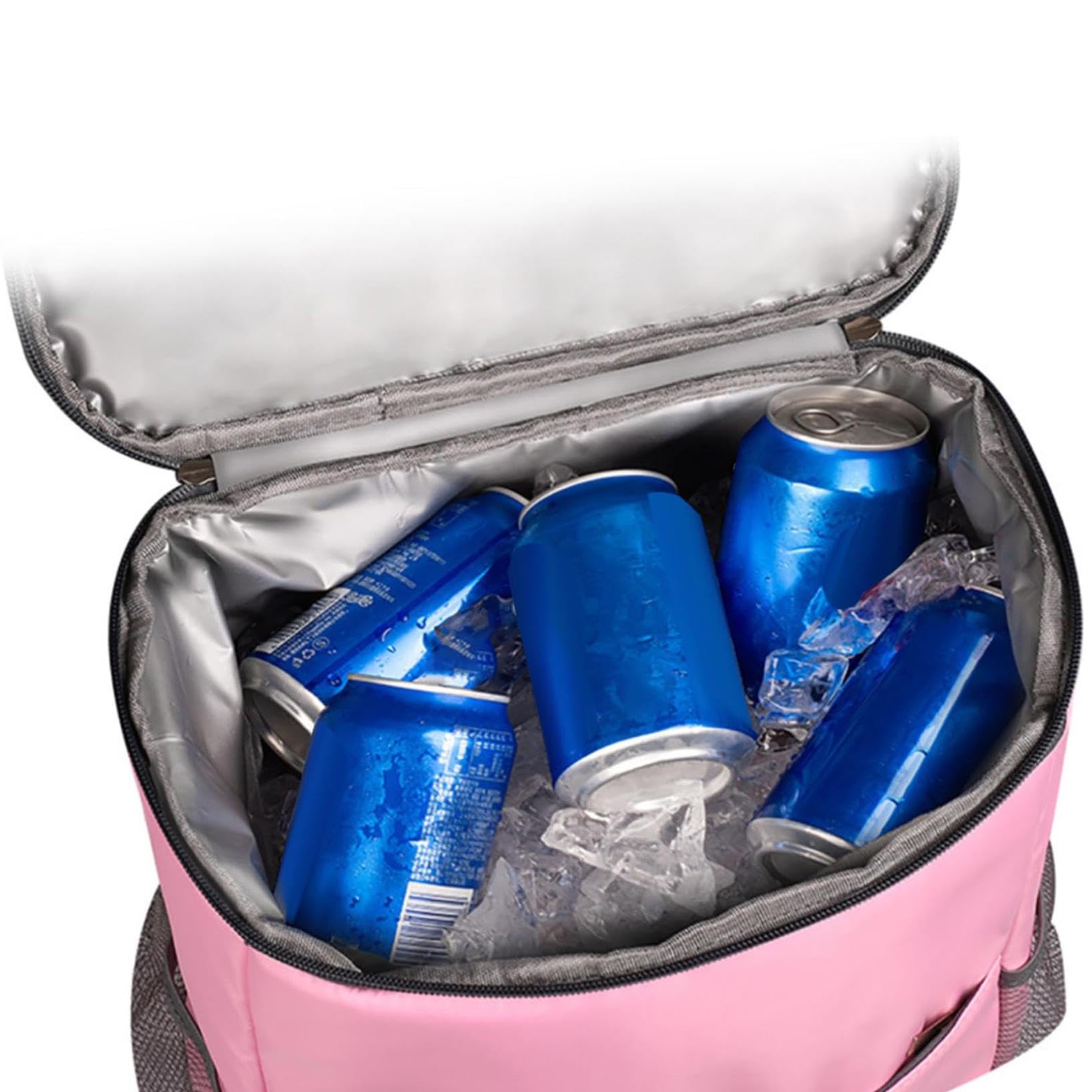 Insulated Cooler Backpack 30 Cans Leakproof for Camping Hiking Beach Picnic