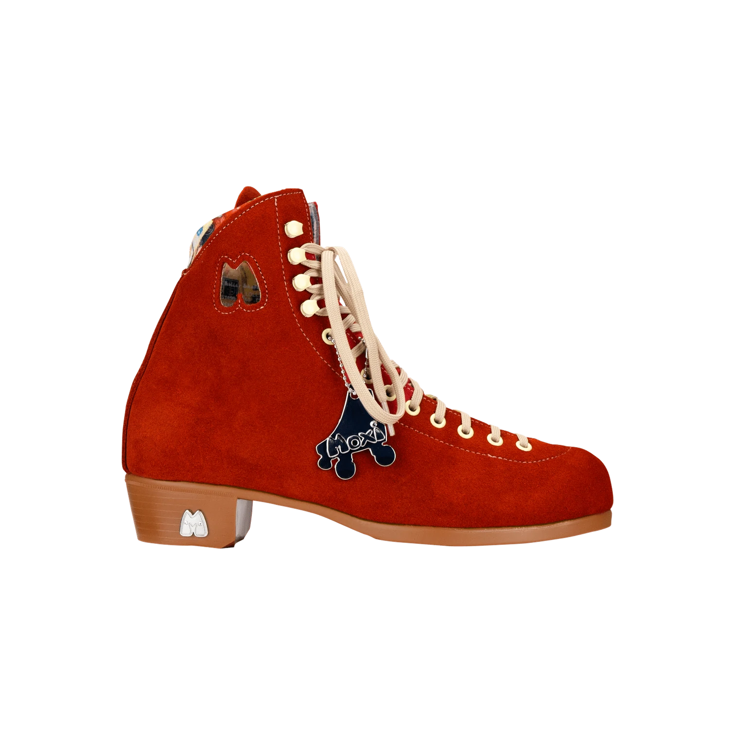 Moxi Lolly Roller Skates for Women - Poppy Red Artistic Outdoor & Indoor Skating Boots - Perfect for Park Trails, Rink Skating & Roller Derby