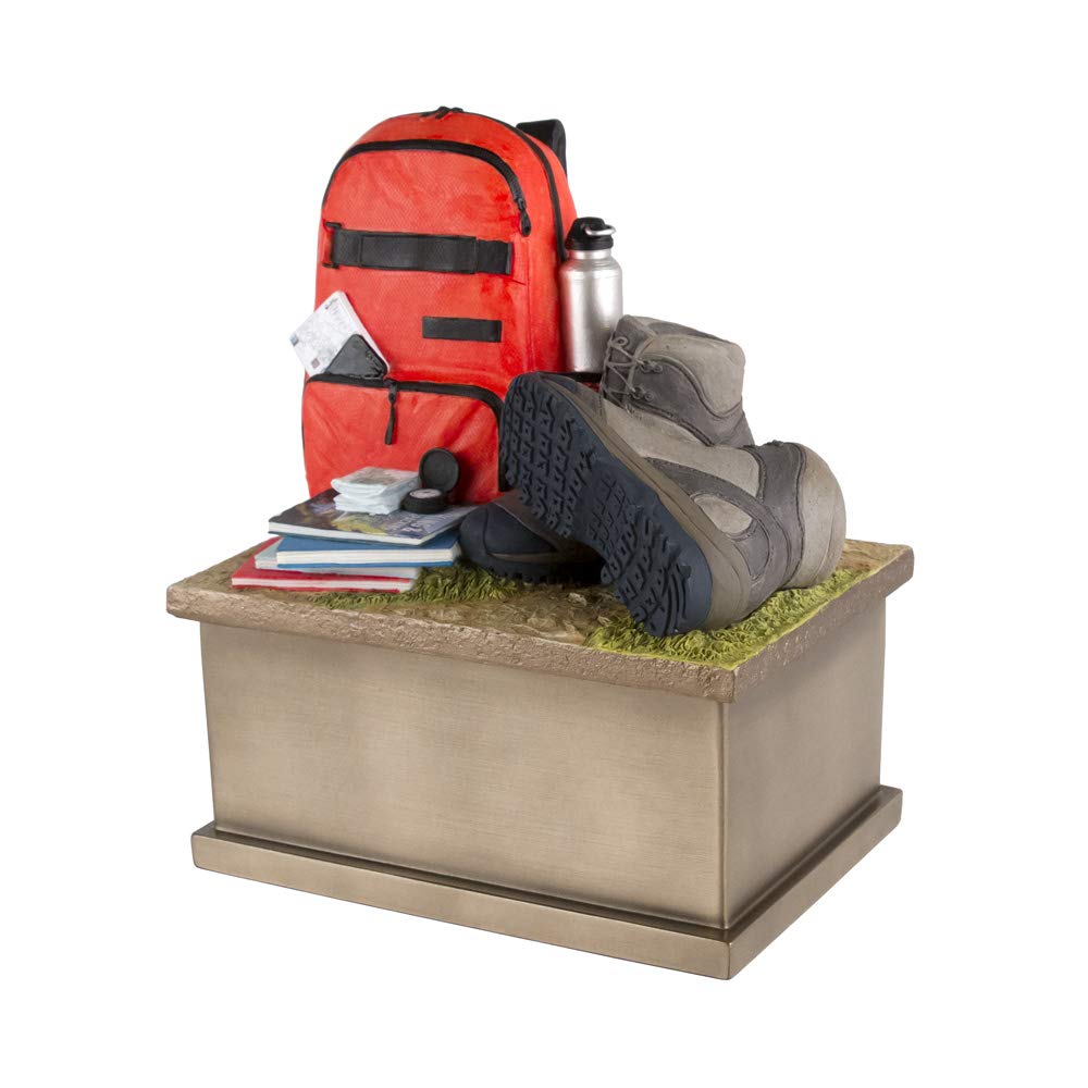 Small Hiking Cremation Urn for Ashes - Lightweight & Durable Memorial Keepsake - Perfect for Outdoor Enthusiasts & Nature Lovers - Ideal for Hiking, Camping & Scattering Ceremonies