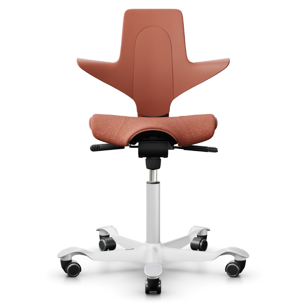 Ergonomic HÅG Capisco Saddle Chair 8020 - Adjustable Office Chair for Back Pain Relief, Perfect for Home & Work Use - Ideal for Standing Desks, Computer Work & Creative Professionals