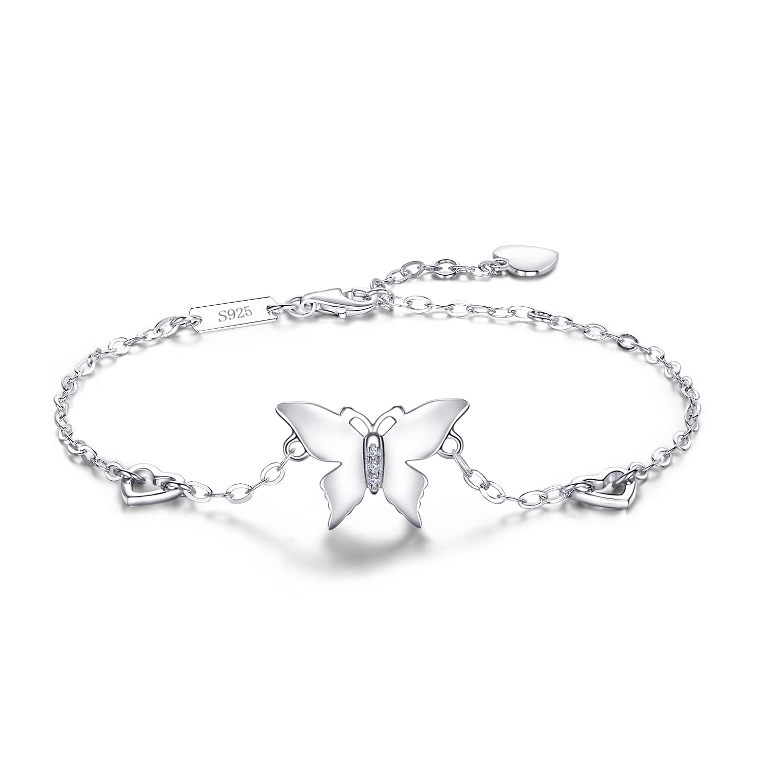 Elegant Butterfly Ankle Bracelets for Women - Adjustable Foot Chain Jewelry for Summer, Beach, Wedding & Boho Style Outfits