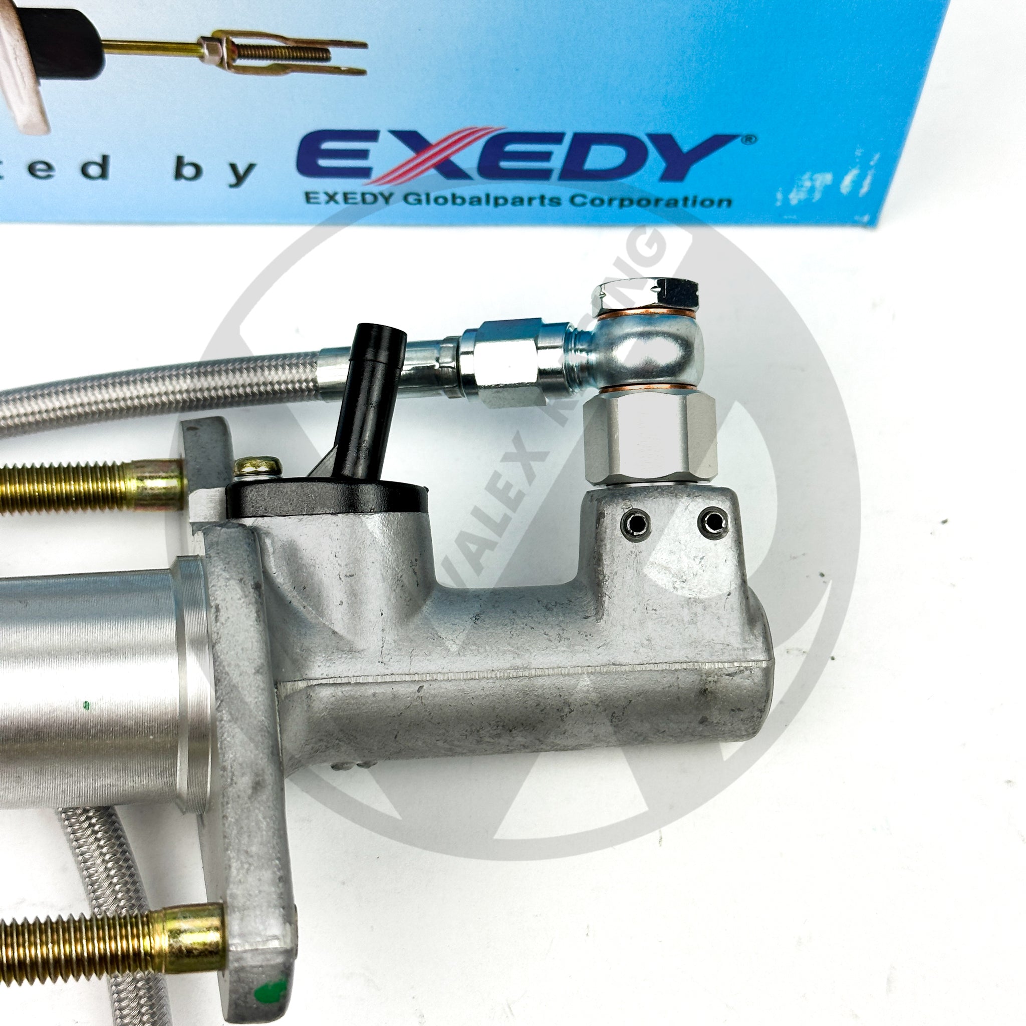 High-Performance Bolt-In EM2 Clutch Master & Slave Cylinder Kit with Stainless Steel Line - Compatible with 2009-2014 Honda Fit 1.5L - Perfect for Racing & Daily Driving Upgrades