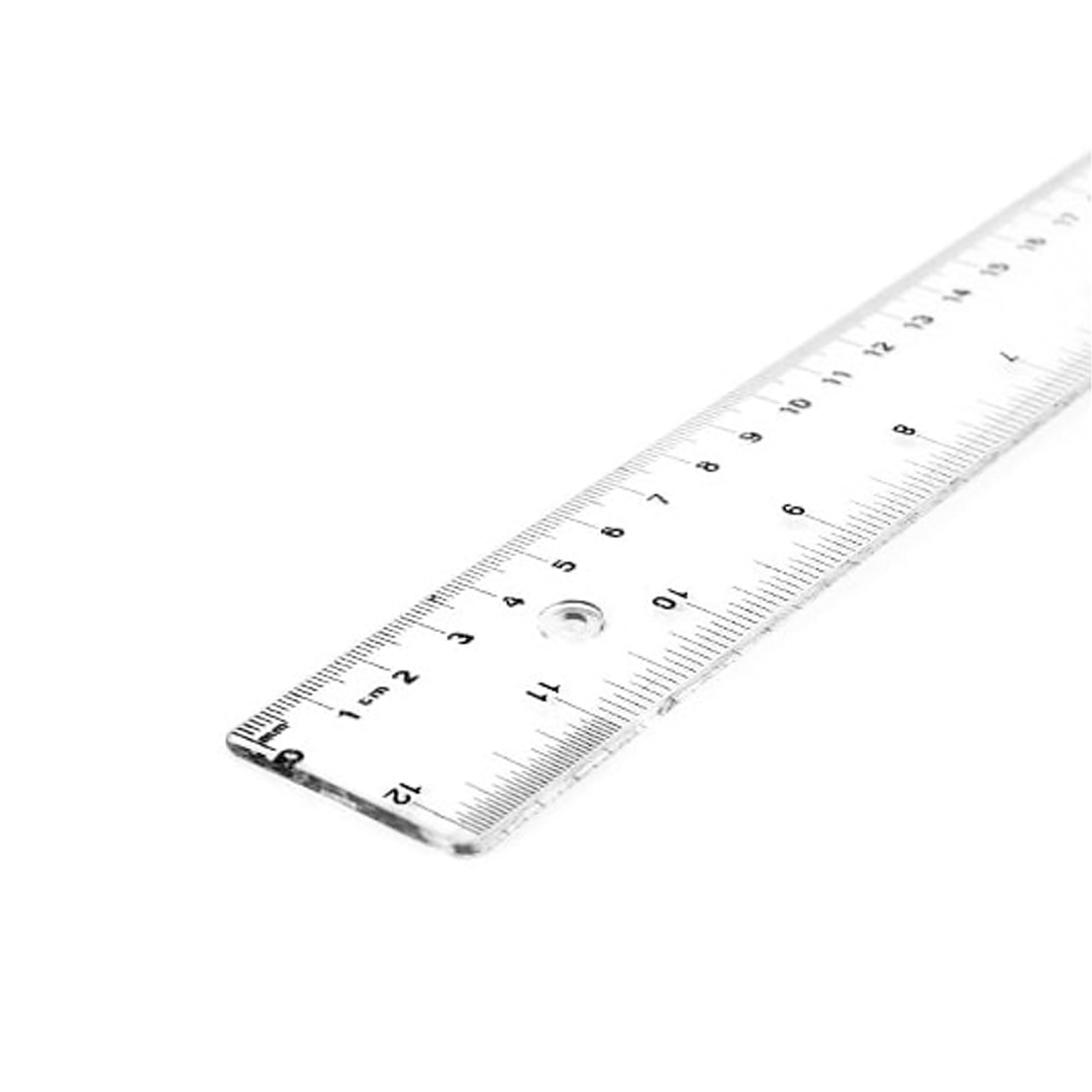 4-Piece Geometry Set - Ruler, Protractor, Compass & Triangle for Students, Engineers & Artists - Perfect for School, Office & Technical Drawing Projects