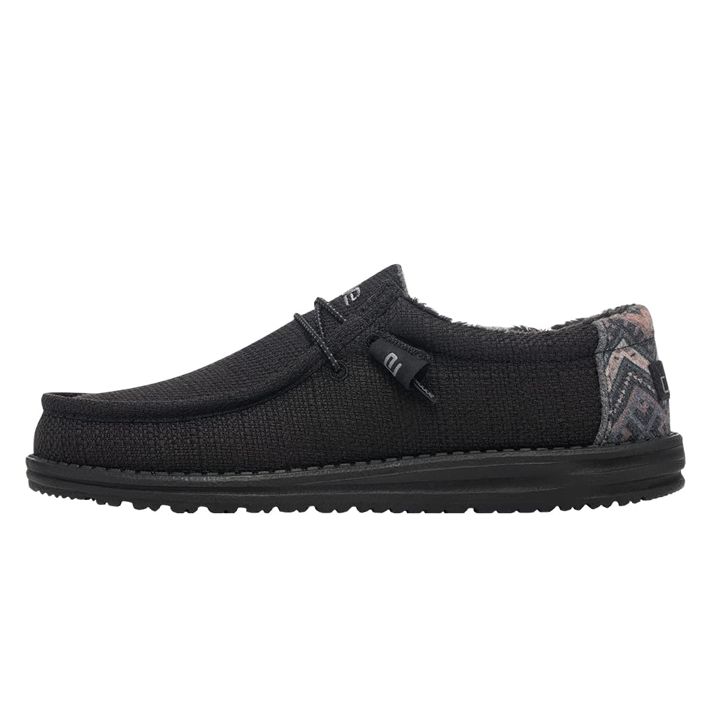 Hey Dude Men's Wally Lace-Up Loafers - Comfortable Lightweight Casual Shoes for Men | Perfect for Walking, Travel & Everyday Wear
