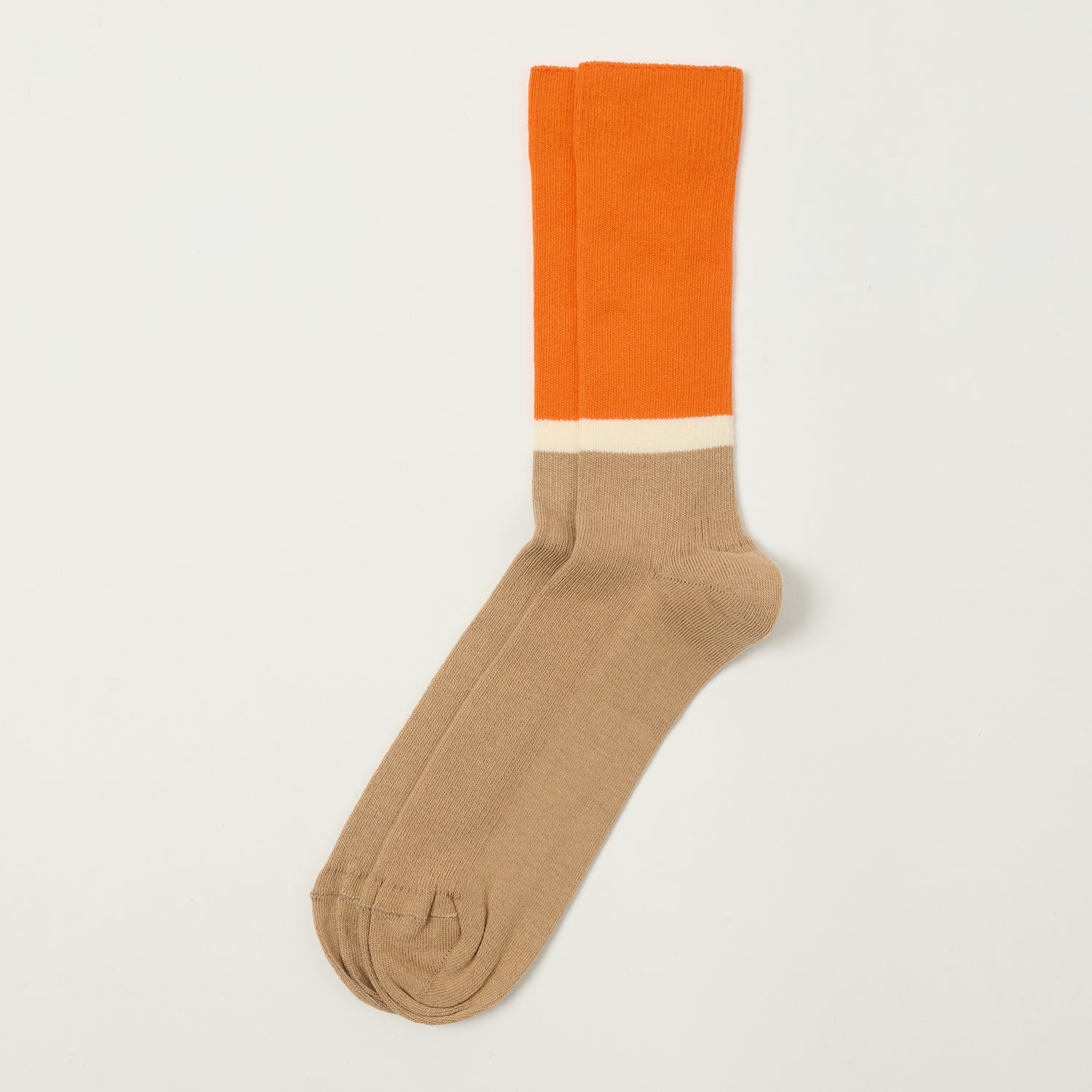 Heritage 9.1 Strati Sock - Premium Orange Athletic Socks for Men & Women - Perfect for Running, Hiking & Outdoor Activities