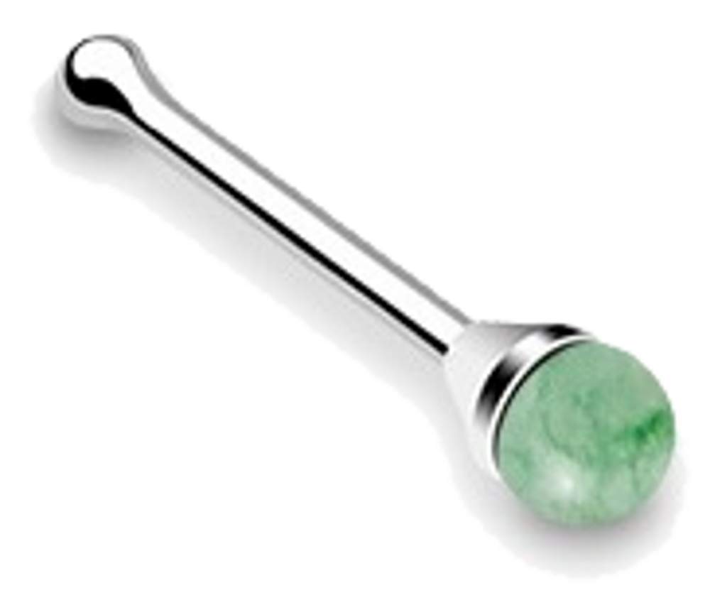 Green Nose Stud 20G 1/4