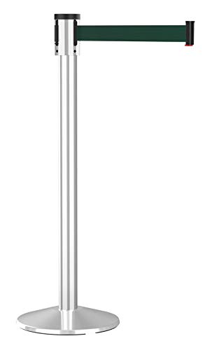 Silver Post w/ Dark Green Belt
